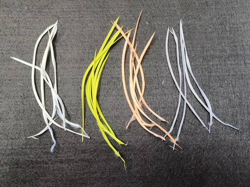 Stripped Goose Biots Feather 6