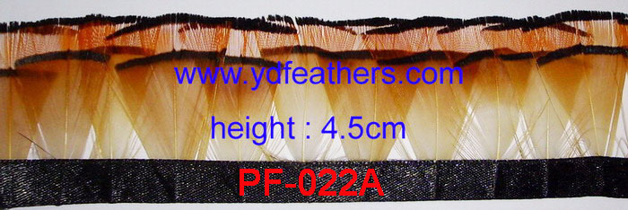 PF-022A(Gold pheasant head feather trimming)