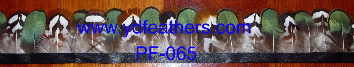 PF-065(Mix Pheasant Feather Fringe/Trimming)