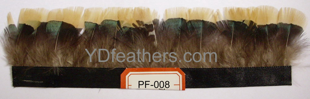 PF-008(Lady amhurst pheasant body feather fringe/trimming)